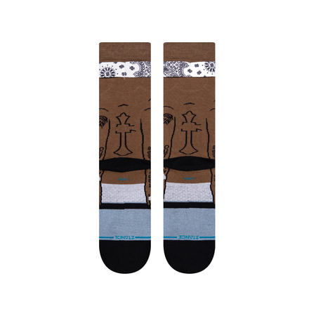 Stance Casual Tupac Resurected Crew Sock