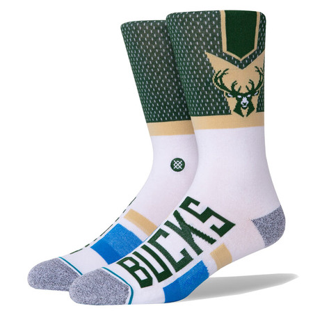 Stance NBA Bucks Shortcut 2 Socken "Green"