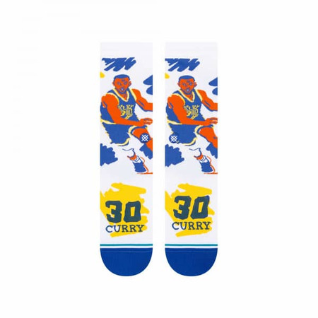 Storno NBA Casual Paint Curry Crew Socken