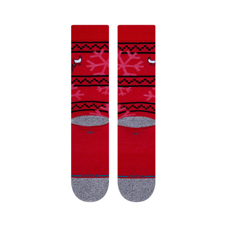 Stance NBA Chicago Bulls Frosted 2 Crew Socken "Red"