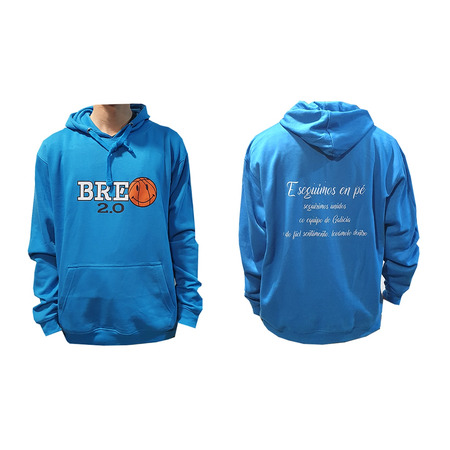 Sudadera Capucha BREO 2.0 "Blau"