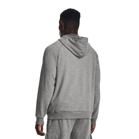 Hoodie UA Rival Fleece Logo "Grey"