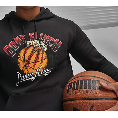 Puma Basketaball Graphic Booster Hoodie "Black"