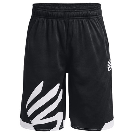 UA Jungs Curry Big Splash Short "Black-White"