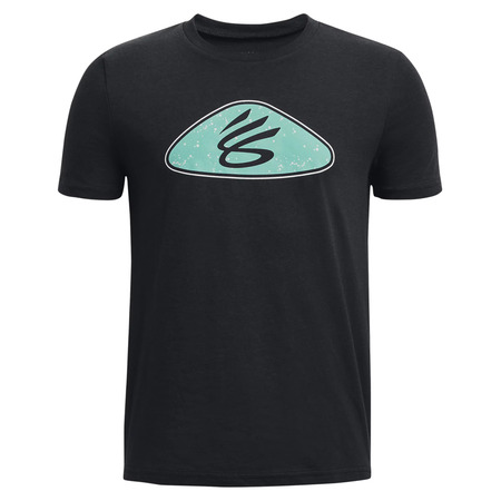 UA Boys \'\' Curry Logo Short Sleeve Tee "Black"