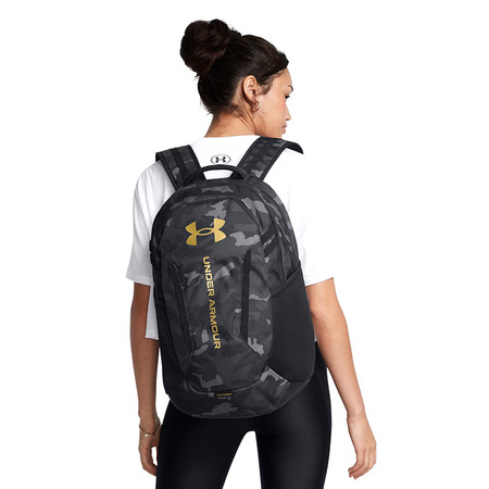 UA Hustle 6.0 Rucksack "BlackGold"