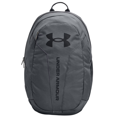 UA Hustle Lite Backpack "Pitch Gray-Black"