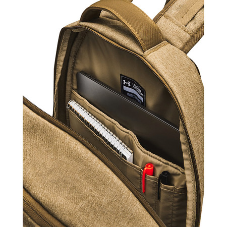 UA Hustle Pro 6.0 Rucksack "Coyote Brown Full Heather"