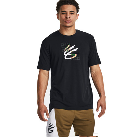 UA Herren Curry Camp Short Sleeve Tee "Schwarz"