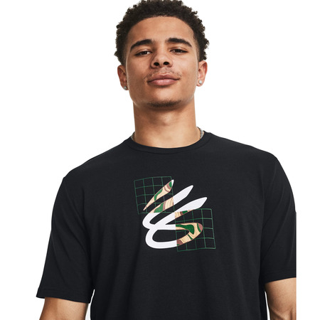 UA Herren Curry Camp Short Sleeve Tee "Schwarz"