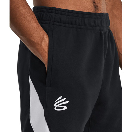 UA Herren Curry Splash Fleece Shorts "Black"