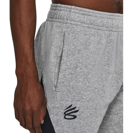 UA Herren Curry Splash Fleece Shorts "Mod Gray"