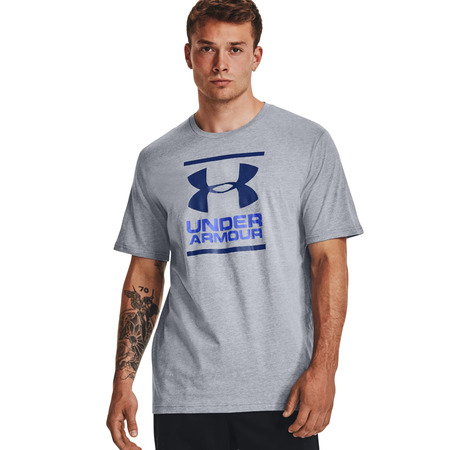 UA Herren GL Foundation Short Sleeve T-Shirt "Steel Light Heather"