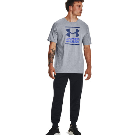 UA Herren GL Foundation Short Sleeve T-Shirt "Steel Light Heather"