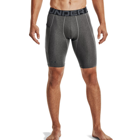 UA Herren HeatGear® Armour Pocket Long Short "Carbon Heather"