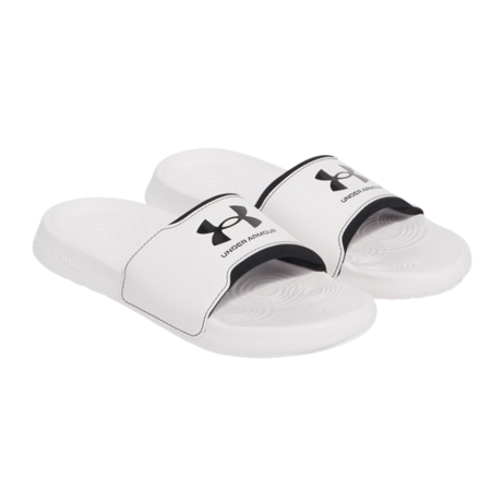 UA Men's Ignite Select Slides "White"