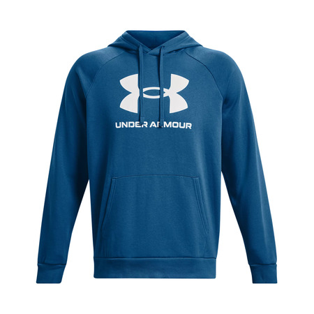 UA Herren Rival Fleece Logo Hoodie "Varsity Blue"