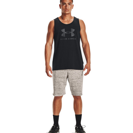 UA Herren Sportstyle Logo Tank "Schwarz"