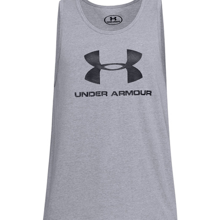 UA Herren Sportstyle Logo Tank "Gray"