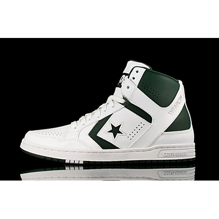 Converse Weapon Mid "Boston Celtics" (blanco/verde)