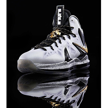 Lebron X P.S. Elite+ "Goldhome" (100/weiß/oro/negro)