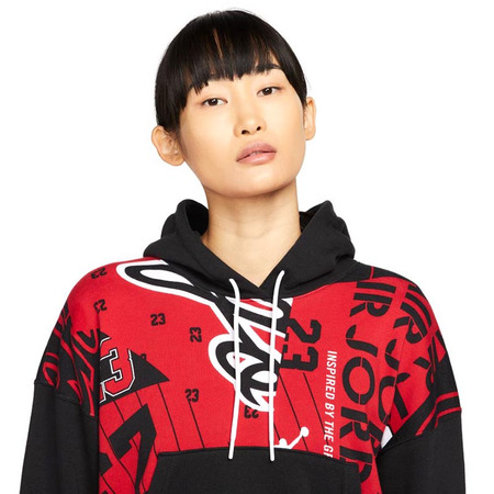 Wmns Jordan Flc Aop Hoodie Core