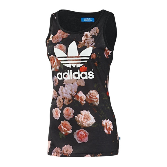 Adidas Original Camiseta Logo Tank Top Mujer (negro)