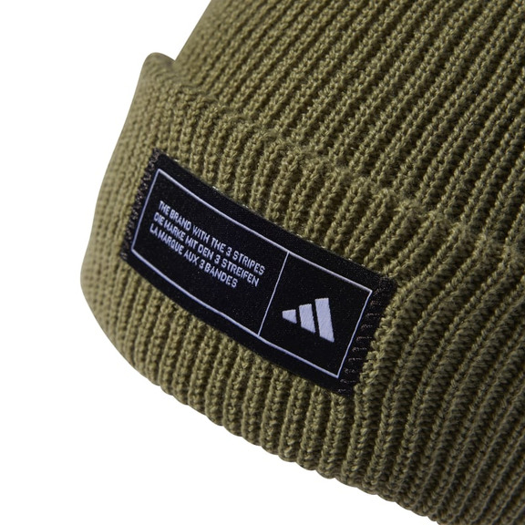 Adidas Essentials Manschette Mütze "Tent Green"