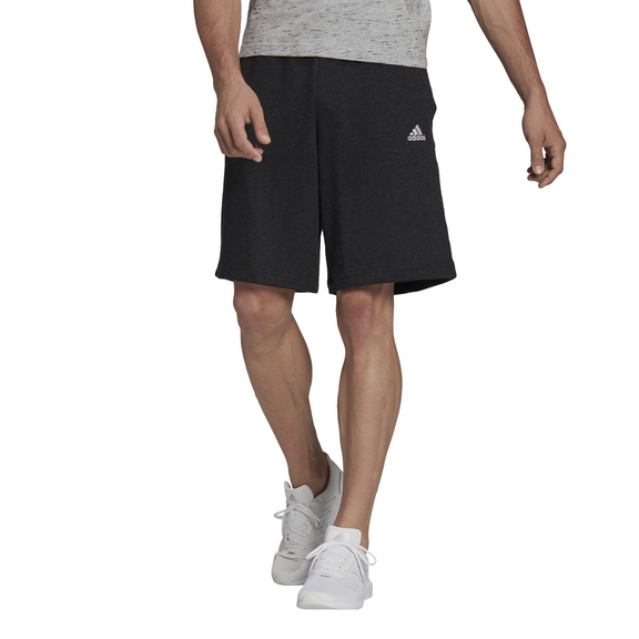 Adidas Essentials French Terry Shorts "Black Melange"