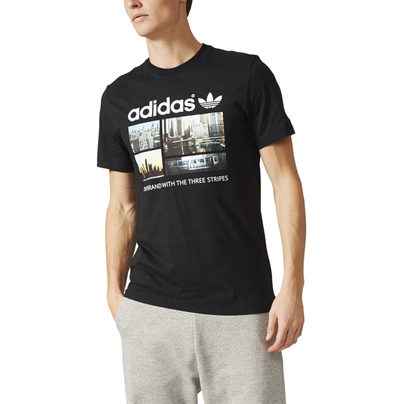 Adidas Originals Photo 1 Tee "Windy Greetings" (schwarz)