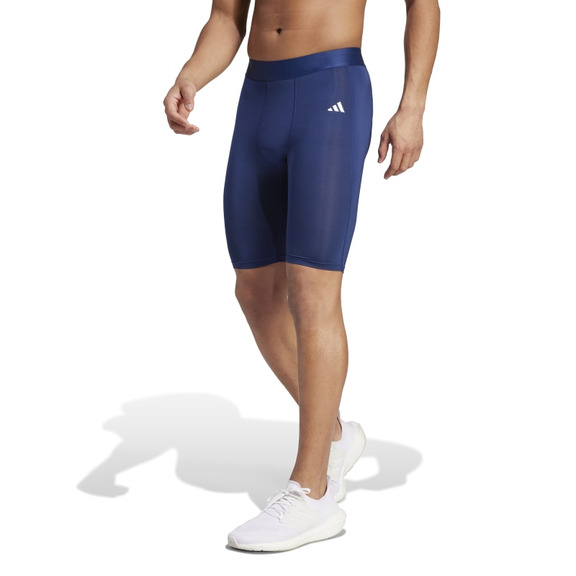 Adidas Techfit AEROREADY Kurze Strumpfhose "Blau"