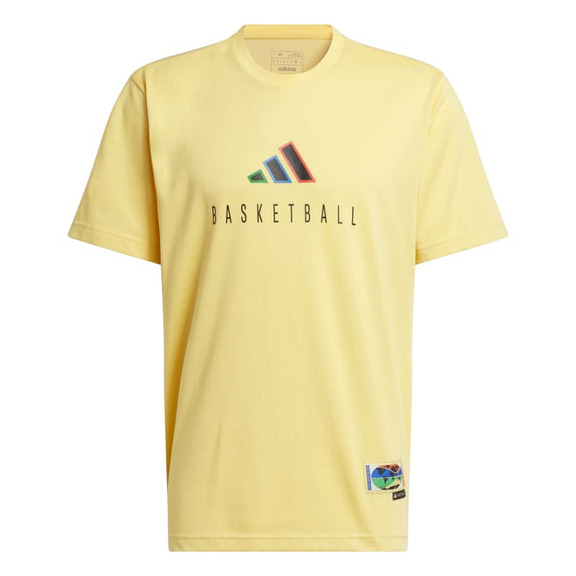 Adidas Basketball WWH LOGO G T "gelb"