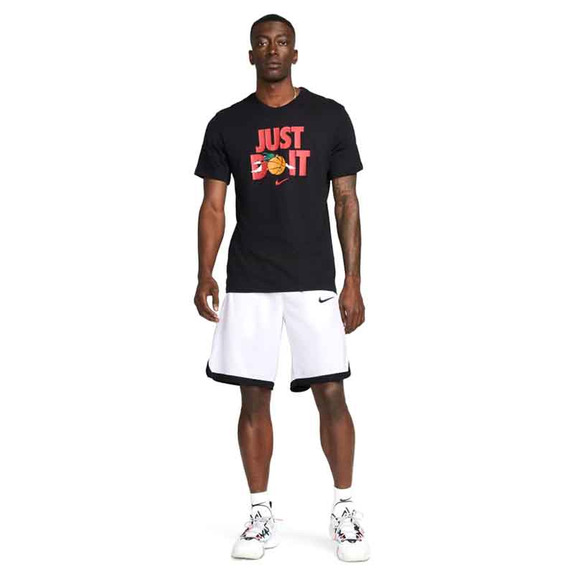 Camiseta Basket Nike "Just Do It" Schwarz