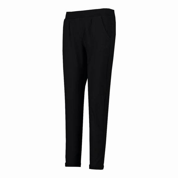 Campagnolo Damen Hosen in Stretch Fleece "Schwarz"