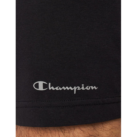 Champion Athletic Performace Cotton Script Logo Kurz "Schwarz"