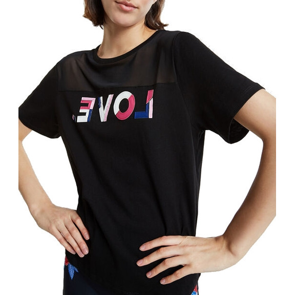 Desigual T-Shirt Mesh Love