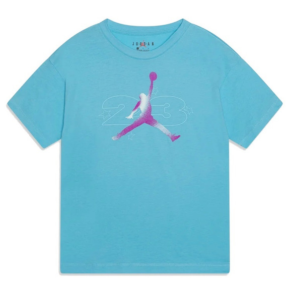 Jordan Girls JDB Lemonade Stand Tee "Aquarius Blue"