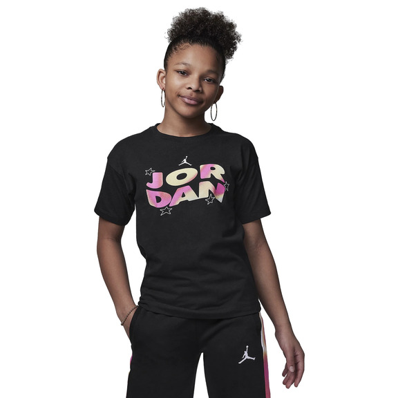 Jordan Girls JDB Lemonade Stand Tee "Schwarz"