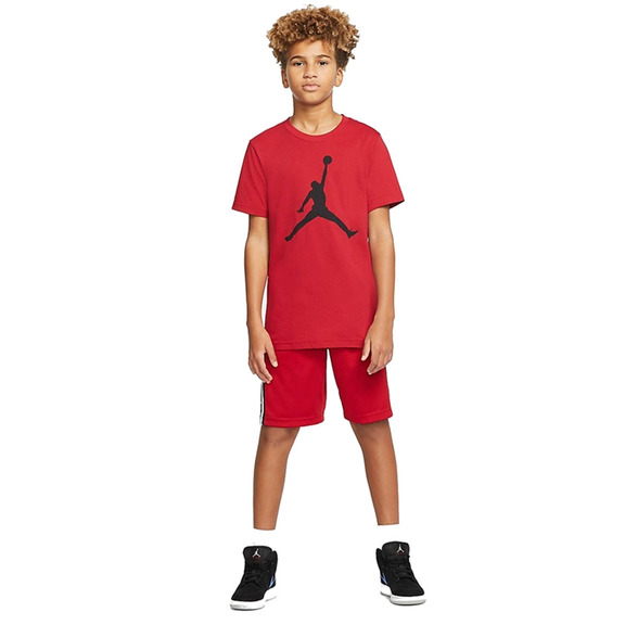 Jordan Kids Air HBR BasketBall Short "Gym Red"