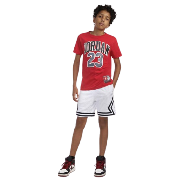 Jordan Kids JDB 23 Praxis Flight Tee "Gym Red"