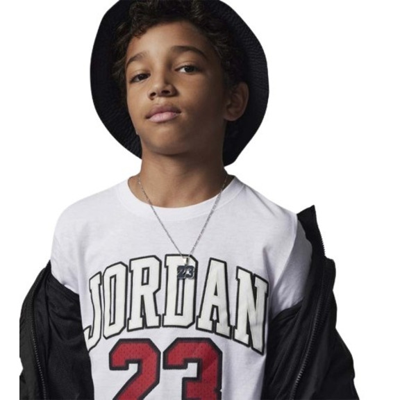 Jordan Kids JDB 23 Praxis Flight Tee "Weiß"