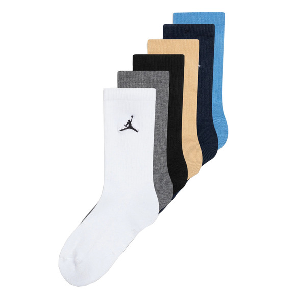 Jordan Kids JDB Alltag Essentials Crew 6 PPack Socken "Obsidian"