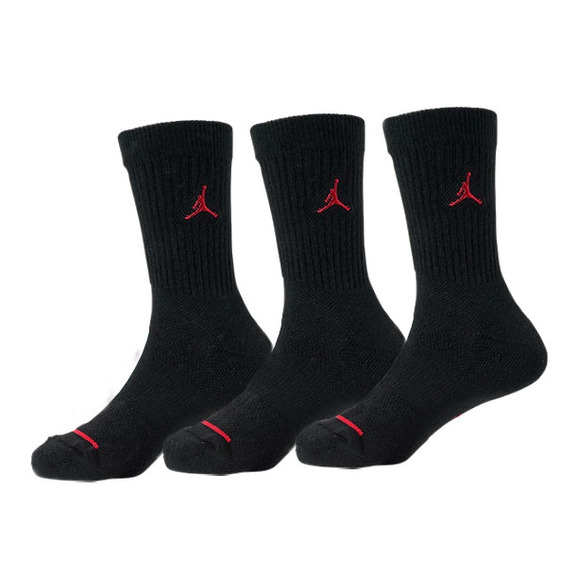 Jordan Kinder Jumpman Crew Socken 3 Paar "Schwarz"