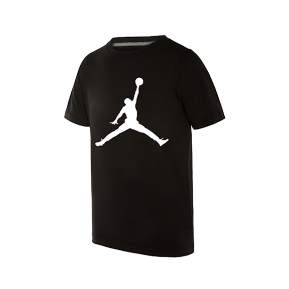 Jordan Kids Jumpman Logo Dri-FIT Tee "Black"