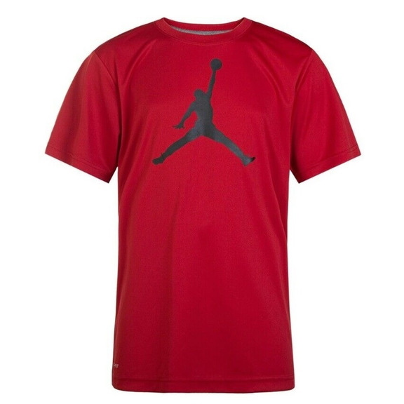 Jordan Kids Jumpman Logo Dri-FIT Tee "Gym Red"