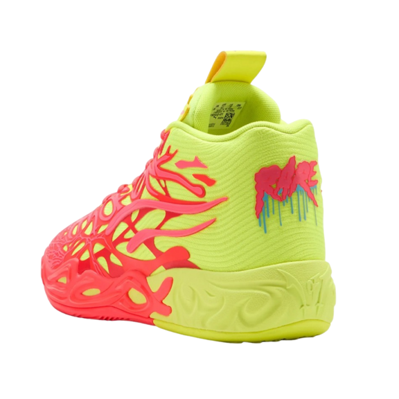 LaMelo Ball MB. 04 1Love "Pink Alert-Yellow"