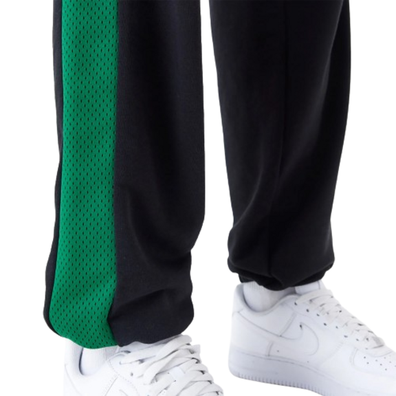 Neue Era NBA Boston Celtics Mesh Panel Grau Entspannte Jogger