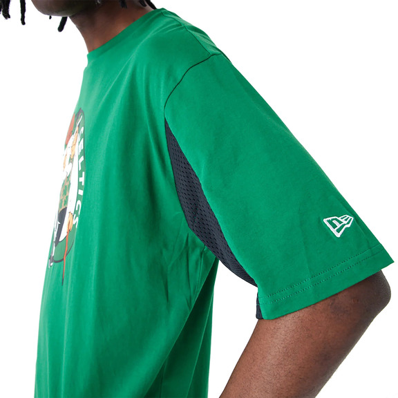 Neu Era NBA Boston Celtics Mesh Panel Oversized T-Shirt