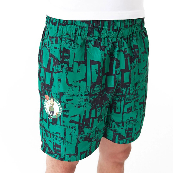 Neu Era NBA Boston Celtics Team Alle Over Print Shorts