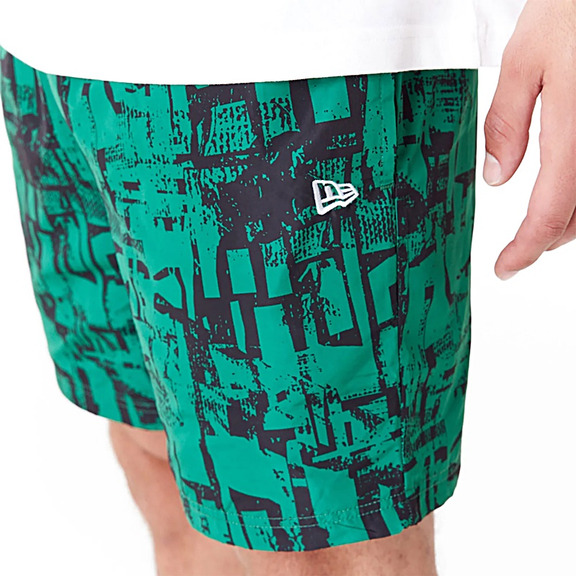 Neu Era NBA Boston Celtics Team Alle Over Print Shorts